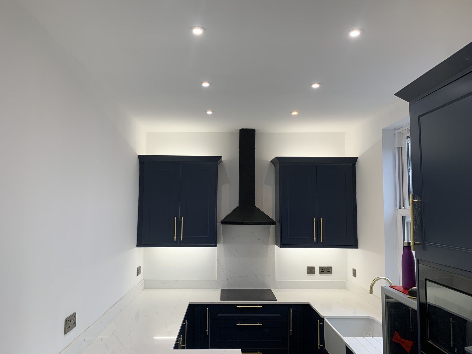 Kitchen downlights, sockets and under-cabinet lighting in Chester-le-Street